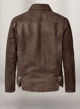 Carica l&#39;immagine nel visualizzatore di Gallery, Indiana Jones Vintage Nubuck Leather Jacket
