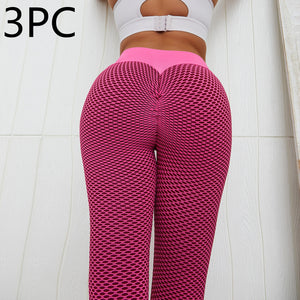 High Waist And Beautiful Buttocks Sports Tight Seamless Hip Lifting Leggings