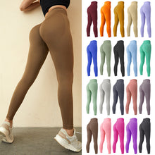 Carica l&#39;immagine nel visualizzatore di Gallery, Seamless Leggings Yoga Pants Tummy Control Workout Running Yoga Leggings For Women
