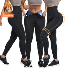 Last inn bildet i Galleri-visningsprogrammet, Sauna Long Pants Fitness Exercise Hot Thermo Sweat Leggings Training Slimming Pant
