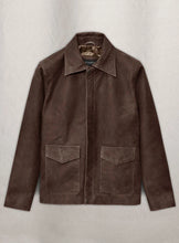 Carica l&#39;immagine nel visualizzatore di Gallery, Indiana Jones Vintage Nubuck Leather Jacket
