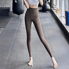 Carica l&#39;immagine nel visualizzatore di Gallery, Fleece Thickened Leggings Winter -20 To 5 Shark Pants For Women High Waist Tight Skinny Tummy Control Buttocks Slimming Yoga Pants
