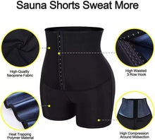 Lataa kuva Galleria-katseluun, Slimming Pants Waist Trainer Shapewear Tummy Hot Thermo Sweat Leggings Fitness Workout Sweat Sauna Pants Body Shaper
