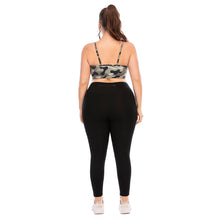 Lataa kuva Galleria-katseluun, European And American Fitness Suits Plus Size Yoga Suits
