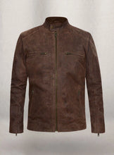 Load image into Gallery viewer, CHRIS EVANS Vintage Nubuck Leather Jacket
