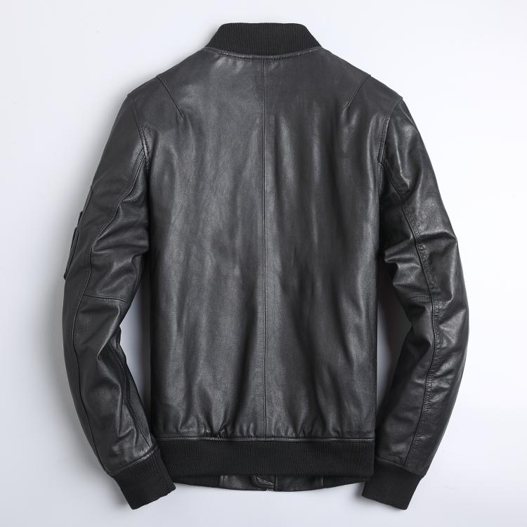 Blouson Biker Homme Noir Brando En Cuir Premium