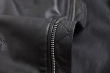 Charger l&#39;image dans la galerie, Blouson Biker Homme Noir Brando En Cuir Premium
