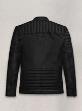 Load image into Gallery viewer, ANDREW TATE Black Leather Jacket

