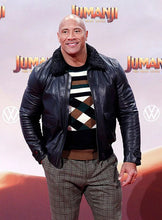 Indlæs billede til gallerivisning DWAYNE JOHNSON Leather Jacket
