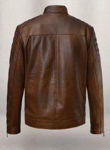 FRANK GRILLO Brown Leather Jacket