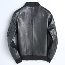 Lataa kuva Galleria-katseluun, Men&#39;s Premium Cowhide Leather Jacket
