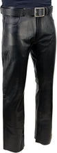 Load image into Gallery viewer, Men&#39;s Genuine Leather Straight Leg Biker trouser pants
