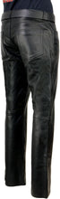 Load image into Gallery viewer, Men&#39;s Genuine Leather Straight Leg Biker trouser pants
