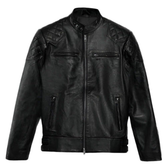 Leather Slim Fit Jacket
