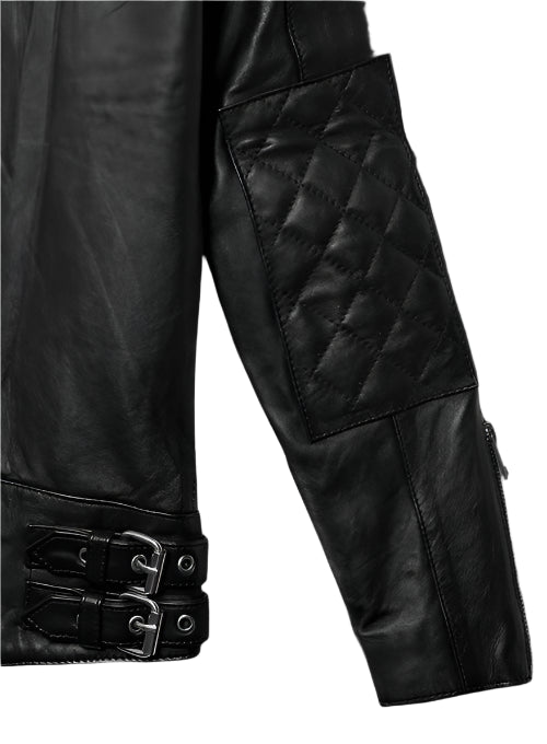 Leather Slim Fit Jacket