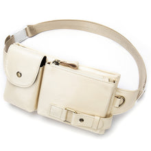 Lataa kuva Galleria-katseluun, Men&#39;s Genuine Leather Waist Pack Waist Bag Belt Bag Phone Bag Travel Waist Pack
