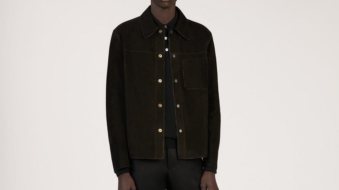 NUBUCK SHIRT-JACKET