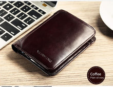 Load image into Gallery viewer, Men&#39;s Genuine Leather Wallets
