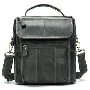 Men's Genuine Leather Cross body Bag Messenger Bag Shoulder Bag