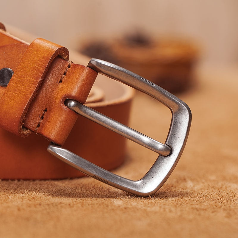 Men's Genuine Cowhide Belts