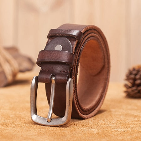 Men's Genuine Cowhide Belts