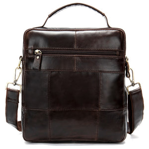 Men's Genuine Leather Cross body Bag Messenger Bag Shoulder Bag