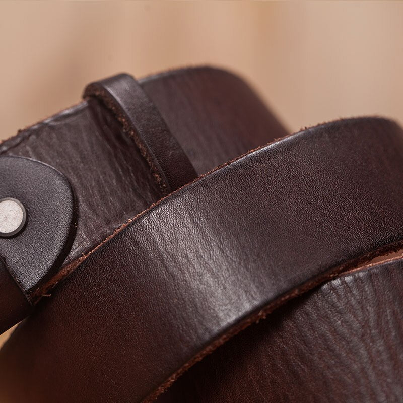 Men's Genuine Cowhide Belts
