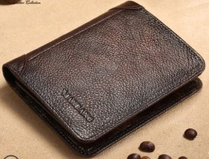 Men's Genuine Leather Smart Wallets