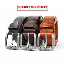 Load image into Gallery viewer, Men&#39;s Genuine Leather Belts
