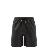 Load image into Gallery viewer, Men&#39;s Elasticated Genuine Sheep Leather Shorts
