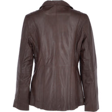 Last inn bildet i Galleri-visningsprogrammet, Ladies Brown Genuine Leather Jacket
