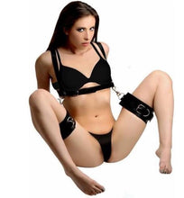 Load image into Gallery viewer, Thigh Sling With Wrist Cuffs Bondage
