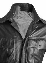 Indlæs billede til gallerivisning Elvis Presley Real Leather Jacket
