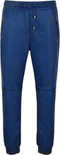Charger l&#39;image dans la galerie, Pantalon de jogging homme en cuir bleu
