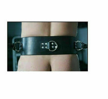 Load image into Gallery viewer, Men&#39;s Genuine Leather Heavy Duty Lockable Body Belt Harness Bondage
