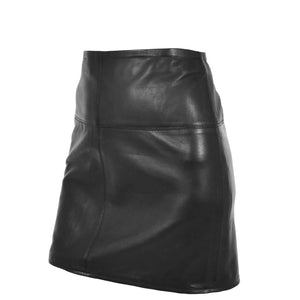 Ladies Genuine Leather pencil Skirt