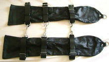 Carica l&#39;immagine nel visualizzatore di Gallery, Genuine Leather arm binder gloves no escape bondage
