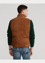 Load image into Gallery viewer, Brown Suede Gilet
