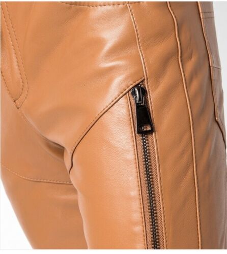 Men's Leather Slim Fit Pants